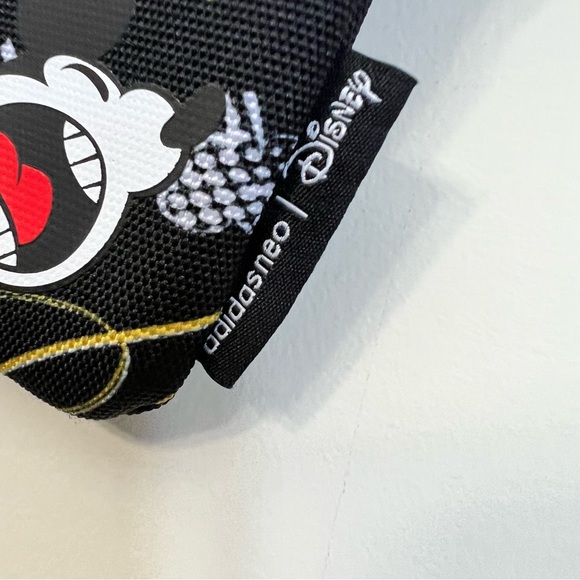 NEW Adidas x Disney Mickey Crossbody Zip Purse Bag Limited Edition Black 9x6”x1” - Picture 15 of 17